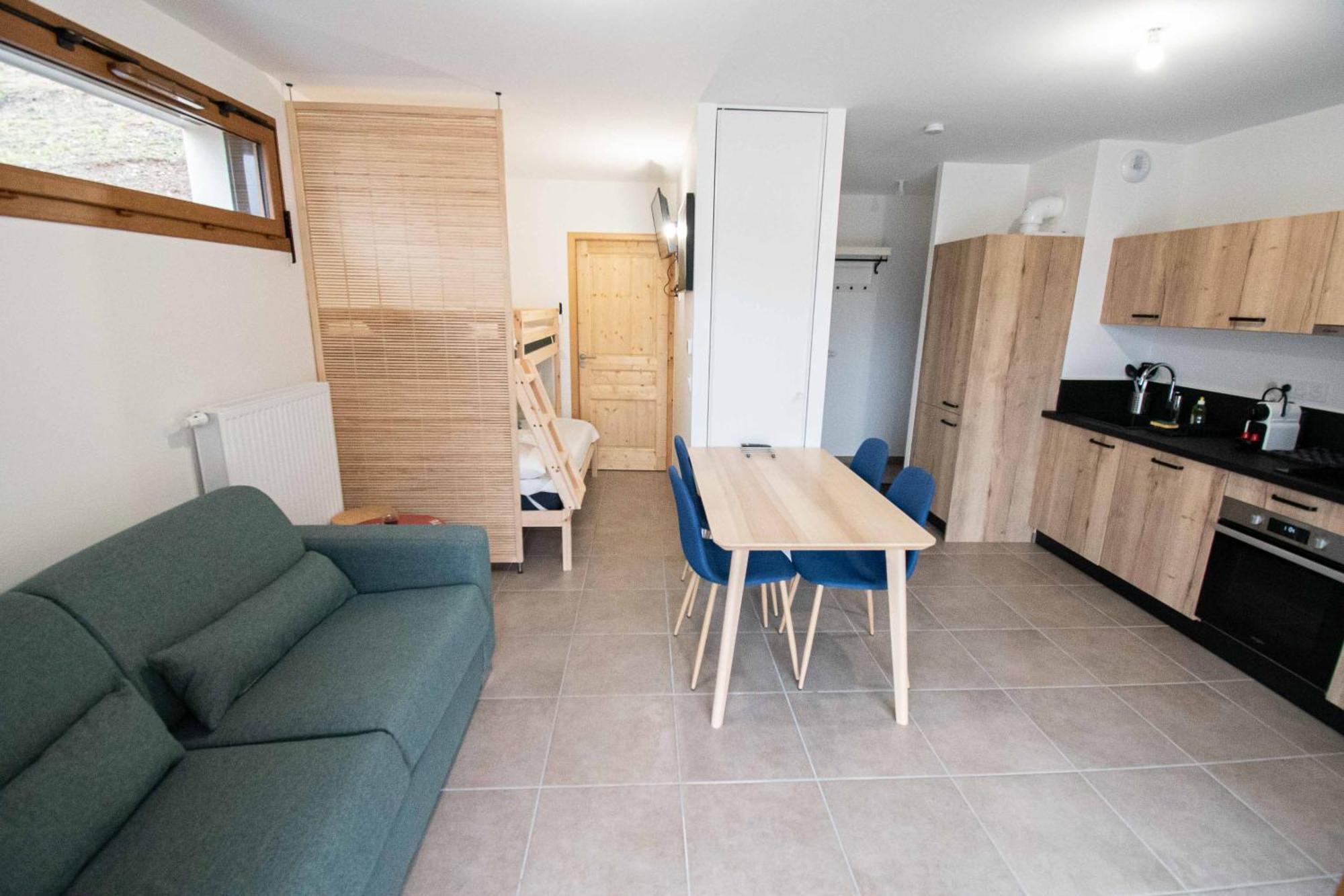 Dans Residence Neuve Le Snow Roc Sur Les Pistes, Grand Studio Cosy 5 Pers Avec Terrasse Panoramique, Sauna, Wifi Saint-Jean-dʼAulps Extérieur photo