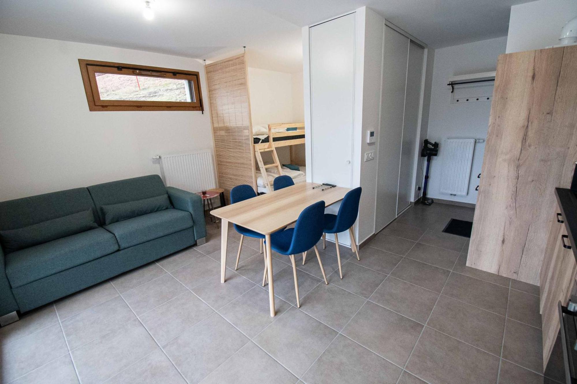 Dans Residence Neuve Le Snow Roc Sur Les Pistes, Grand Studio Cosy 5 Pers Avec Terrasse Panoramique, Sauna, Wifi Saint-Jean-dʼAulps Extérieur photo
