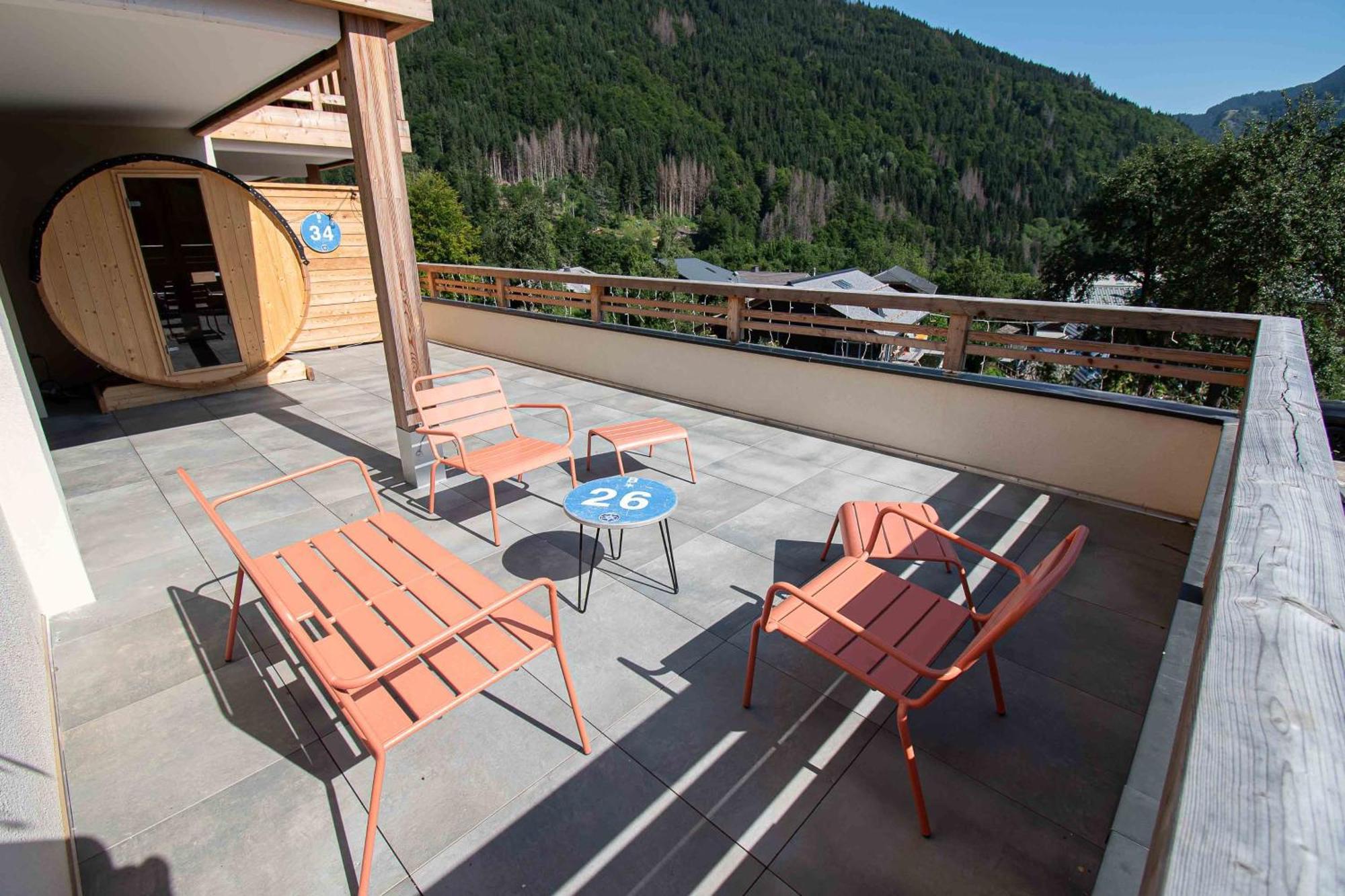 Dans Residence Neuve Le Snow Roc Sur Les Pistes, Grand Studio Cosy 5 Pers Avec Terrasse Panoramique, Sauna, Wifi Saint-Jean-dʼAulps Extérieur photo